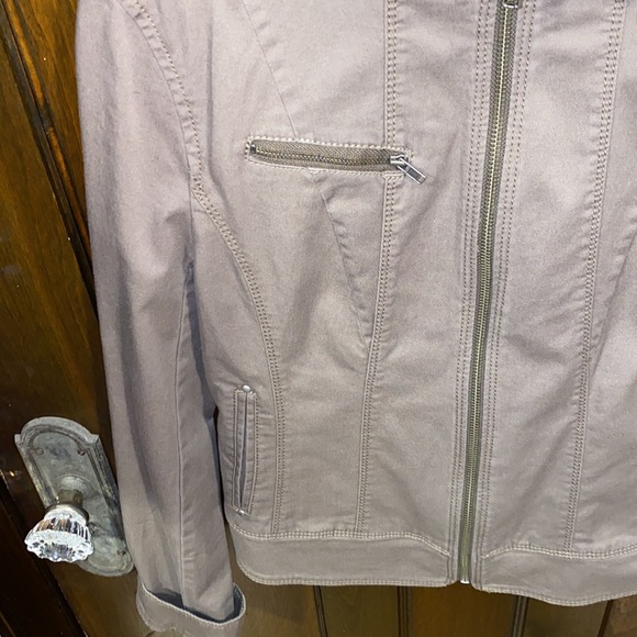 Express Olive Green Jacket Woman’s Medium - Picture 3 of 5